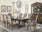 ON SALE - Traditional Brown Oak Dining Room Rectangular Table Chairs Set IC53