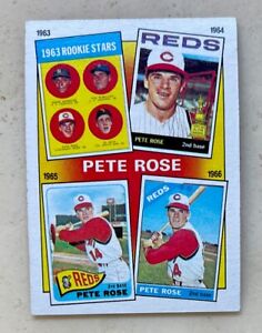 1986 Topps #2 The Pete Rose Years: 1963-1966 Cincinnati Reds - Free Ship