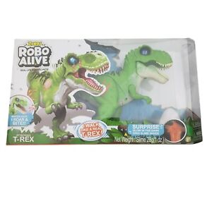 T-Rex interactive Dinosaur, Walking Robot Toy, Bites, Roars, Scar Glows