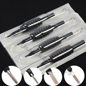 5,10,25,50,100 pcs Sterile Disposable Tattoo Needle with Tube 3/4 Grip and Tip