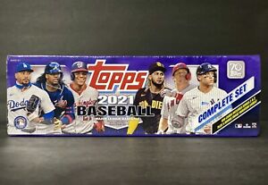 2021 Topps Baseball Complete Factory Set Sealed Purple Target Exclusive