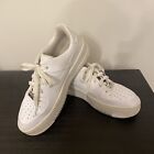 Nike Air Force One AF1 Women's Size 8.5 Sage Low Triple White Shoes AR5339-100