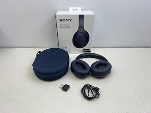 Sony WH-1000XM4 Wireless Noise-Cancelling Over-the-Ear Headphones Midnight Blue*