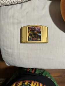 New ListingNintendo 64 The Legend Of Zelda Majoras Mask Gold Holographic Cartridge Only