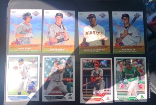 2023 Topps Pro Debut Star Prospect Lot Of 57 See PICTURE CARTER, HOILDAY AND...