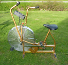 Vintage Schwinn Air-Dyne Dual Action Stationary Gold Exercise Bike