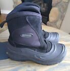 RANGER THERMOLITE BLACK INSULATED WINTER MENS SZ 8 ZIPPER BOOTS LOW MILES SNOW