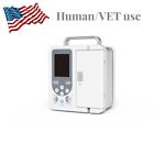 US SP750 Human/VET Volumetric Infusion Pump IV Fluid Flow Rate Control LCD Alarm