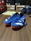 Adidas EG1200 Sprintstar Shoe Sprinting Track & Field Spikes Glow Blue Size 7