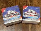 Lot Of 2x 2021 Topps Chrome Sapphire Edition MLS Hobby Boxes New Factory Sealed