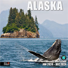 Alaska 2024 Hangable Monthly Wall Calendar | 12