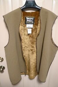 BARBOUR- A295 WARM PILE SNAP IN LINER-MADE @UK- FOR BORDER, SOLWAY, ETC- NWT-50