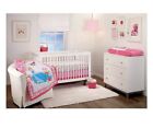 🔥✅️ Disney Baby Cinderella 3 Piece Pink Girls Crib Bedding Set