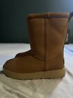 Ugg Women’s Size 6 Chestnut Waterproof Leather Boot Vibrant/Arctic Grip *NWT*