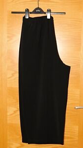ELEMENTE CLEMENTE Size EG/XL? Black Smart Pull On Dress Trousers 36