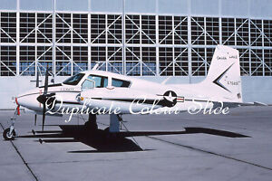 US Navy Cessna U-3A 575891, USA 1976, Dup Colour Slide, Aviation Aircraft