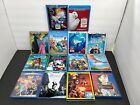 Lot Of 14 Disney and Pixar Classics Blu-ray /DVDs Combo Some with Slipcover
