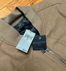 Magaschoni Man Bomber Jacket Wool Blend - Size S - Brown $298 GM10199M