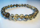 Genuine Green Baltic Amber Bracelet  8 inches !!!
