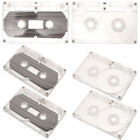 6pcs Blank Cassette Tape Decorative Blank Audio Tape Classical Empty Cassette