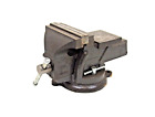 5'' Bench Vise Vice Swivel Base with Anvil Heavy Duty Multipurpose 25105005
