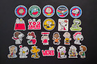 Peanuts Stickers, Snoopy Decals, Charlie Brown, Woodstock, Vans, Pig Pen, Lucy