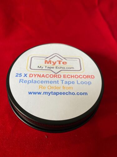 25 X DYNACORD ECHOCORD Tape Echo loops Mini & Super all models