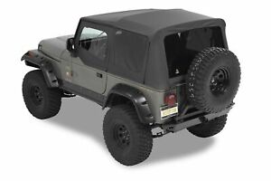 Bestop Supertop NX Soft Top-Black Denim, for 88-95 Wrangler YJ; 54601-15 (For: Jeep)