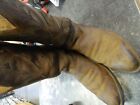 Twisted X MWT 0004 Brown Leather Embroider Pull On Western Cowboy Boots Men 11 D