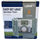 Orbit 57896 6-Station Outdoor Swing Panel Sprinkler System Timer Green Free S&H