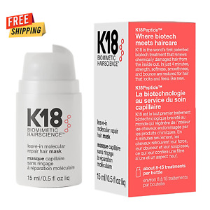 K18 Leave-In Molecular Repair Hair Mask Hair Conditioner 15ml / 0.5 fl oz liq