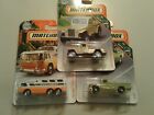 Matchbox   lot of tree   1955 GMC SCENIC + ROAD TRIP WILLY JEEP 62 NISSAN .
