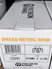Precision Brand Brass Metric Shim Rolls 150mm x 2.5m .05 mm Gauge 17971 NEW USA