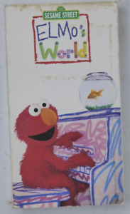 Sesame Street Elmo's World (VHS, 2000) Children Kids TV