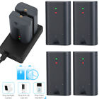 Lot For Ring Video Door Bell 2 Rechargeable Battery Pack + Charging Cable USA