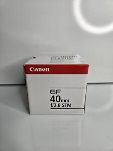 CANON EF 40mm f/2.8 STM Macro Pancake Lens for 5D, 6D, etc MINT!