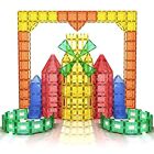 Compatible Magnetic Tiles Building Blocks Toddler Kids Toys for 3+ Year Old B...