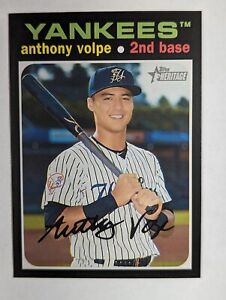 2020 Topps Heritage Minors #87 Anthony Volpe Rookie Card RC QTY