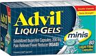 NEW Advil Liqui-Gels Pain Reliever/Fever Reducer Minis 200mg 160 Count Exp 1/25
