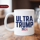 New ListingULTRA TRUMP 2024 11oz Coffee Mug Patriotic Gift Republican Gift Custom Mug Gift