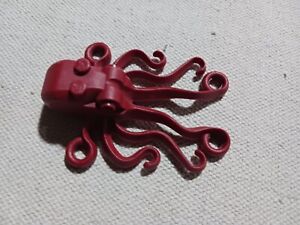 Lego Dark Red Octopus