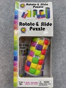 Puzzle Plastic Sliding Pieces And Rotational Age 3+