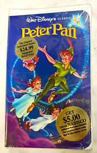 Peter Pan Disney Black Diamond Edition VHS Tape - NEW