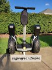New 80km 49.7 miles Silver Angelol similar to Segway X2 with locking cargo boxes