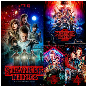 Stranger Things TV Series Complete Series All4 Seasons 1-4 (DVD )Region 1!