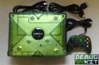 XBOX Prototype  debug machine Console128MB X00013-001 Microsoft Clear Green