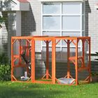 Outdoor Cat Enclosure Cat Cage Condo Playpen with Platforms Water-proof Wooden