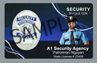 Security Officer ID PVC Security Guard ID Card Customized 