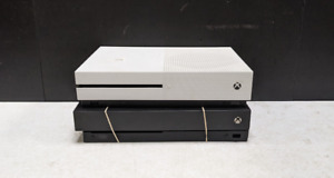Lot of 2 Microsoft Xbox One Consoles- (For Parts/Repairs)