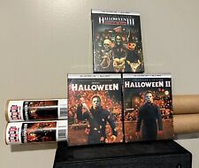 Halloween 1, 2, & 3 - 4K UHD Collector’s Edition + Slips All & Posters for 1 & 2